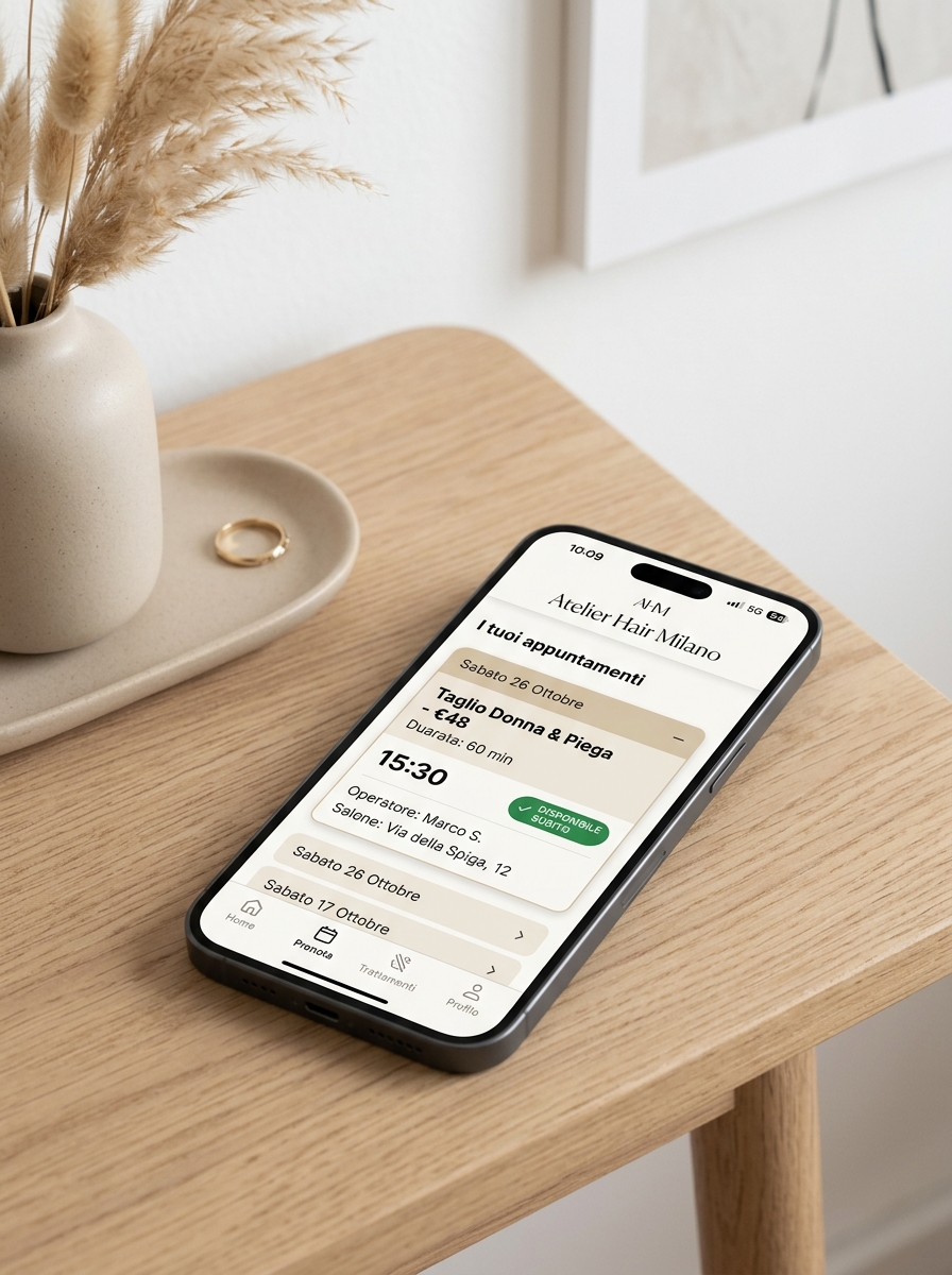 Mobile Booking App Kairos